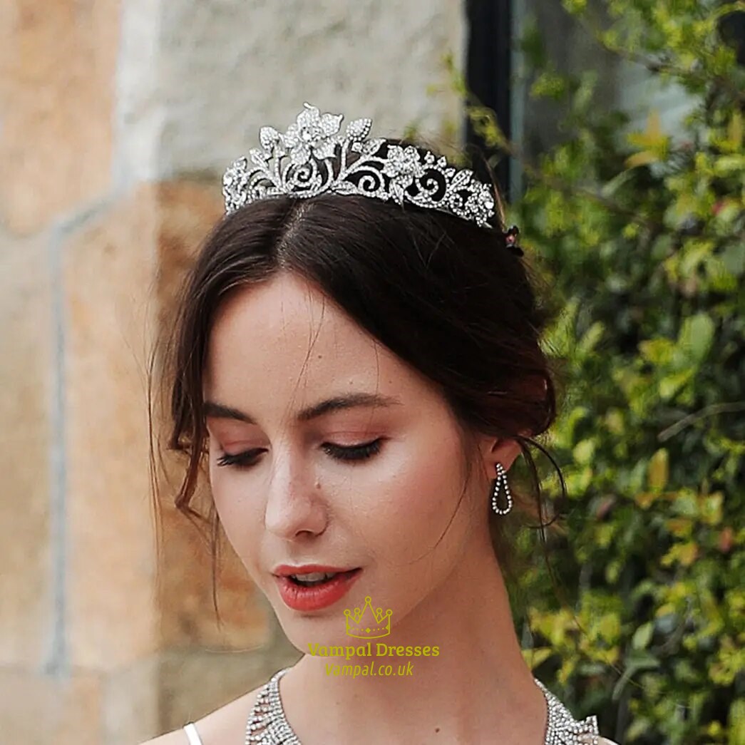 Crystal Tiara And Crown For Wedding Brides