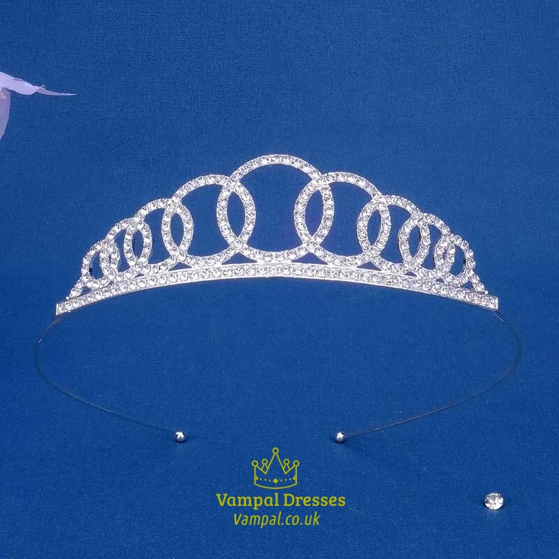 Elegante Kinder Krone Mit Funkelndem Prinzessin Design
