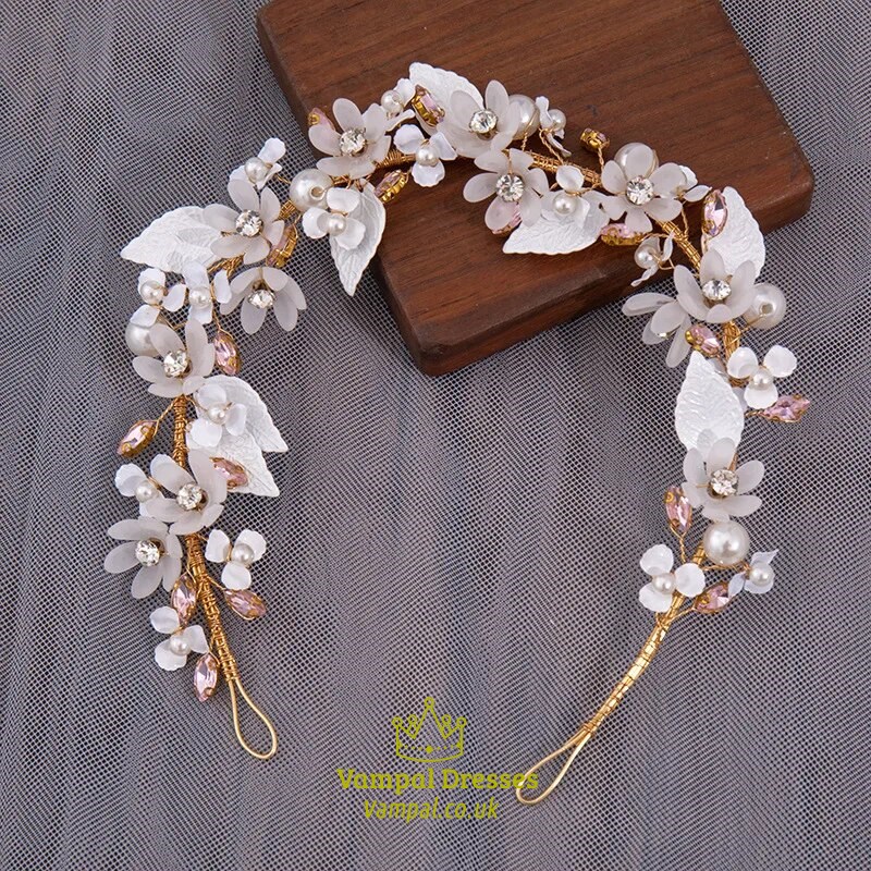 Crystal Tiara Bridal Headband For Women Weddings