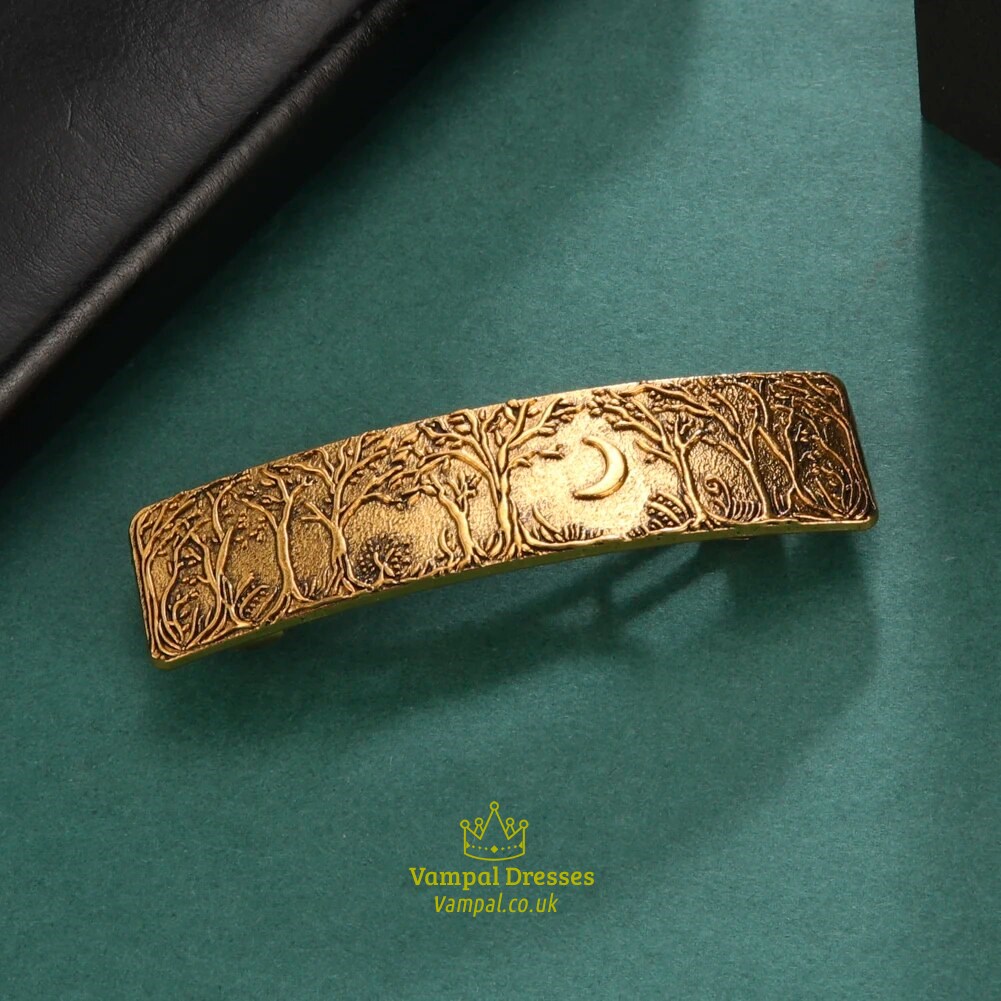 Skyrim Tree Moon Forest Hair Accessories For Women