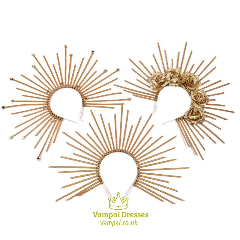 Goddess Halo Crown Headband Halloween Costume Headwear