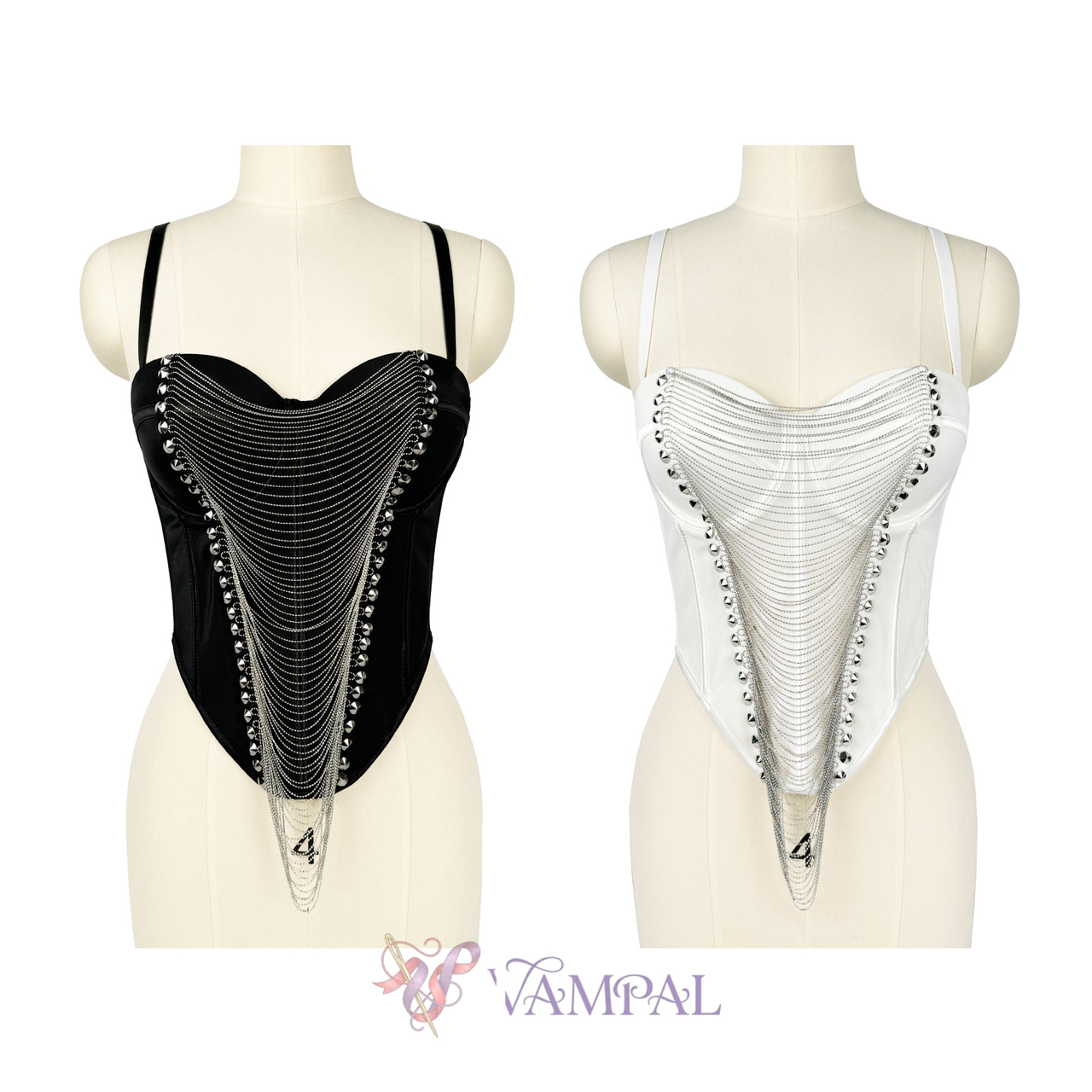 Fishbone Corset Slimming Camisole Tank Top With Chest Pads