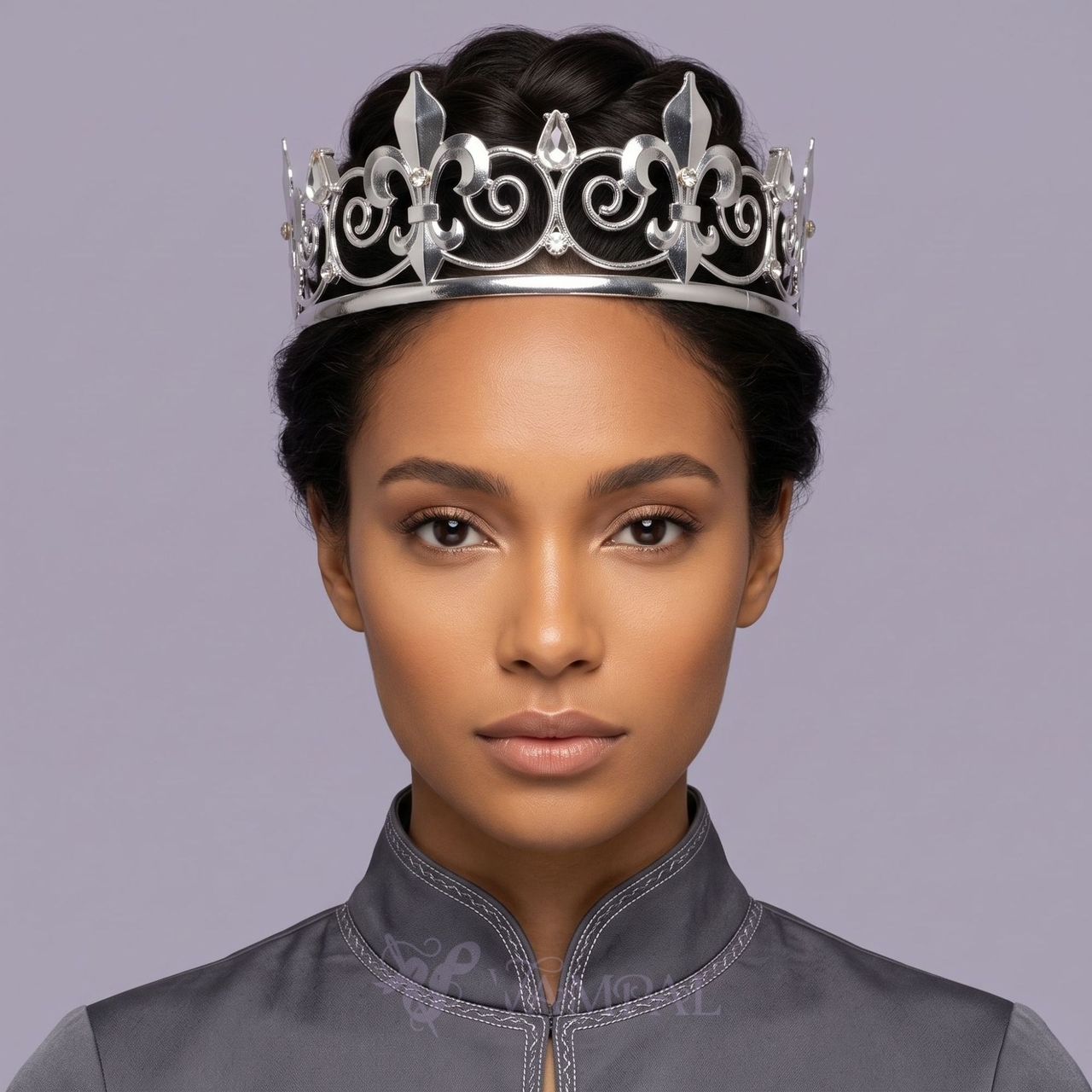 Baroque Crown Vintage Court Style Tiara Hair Accessory