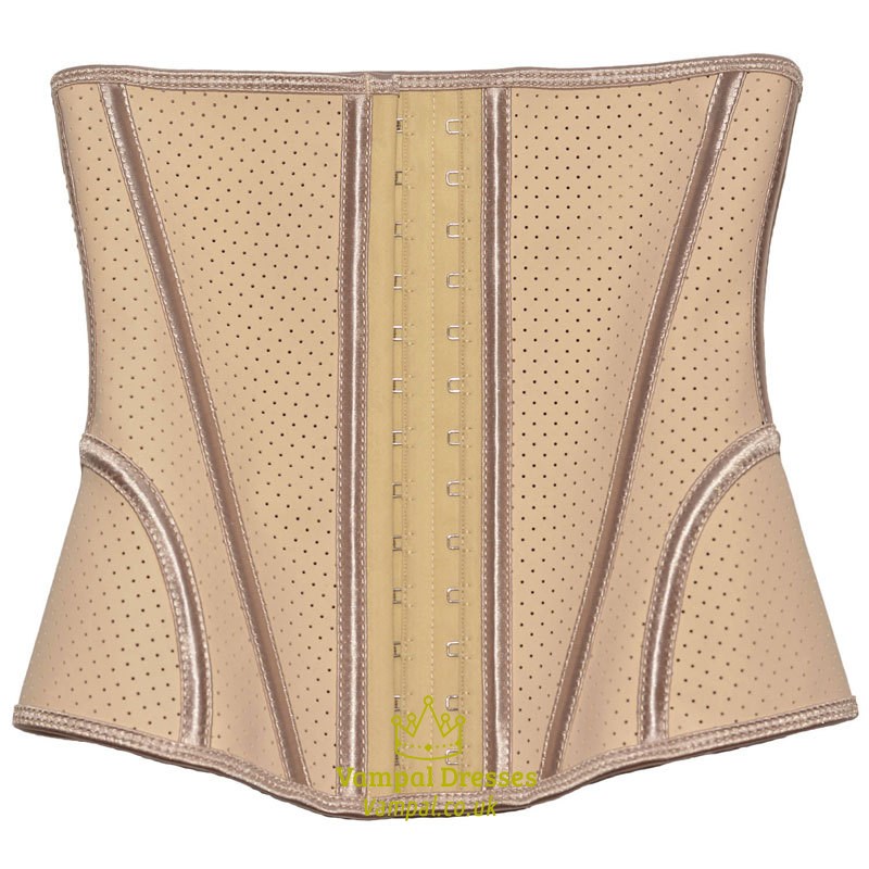 Mesh W-Shaped Steel Boned Waist Cincher Training Shaper Corset