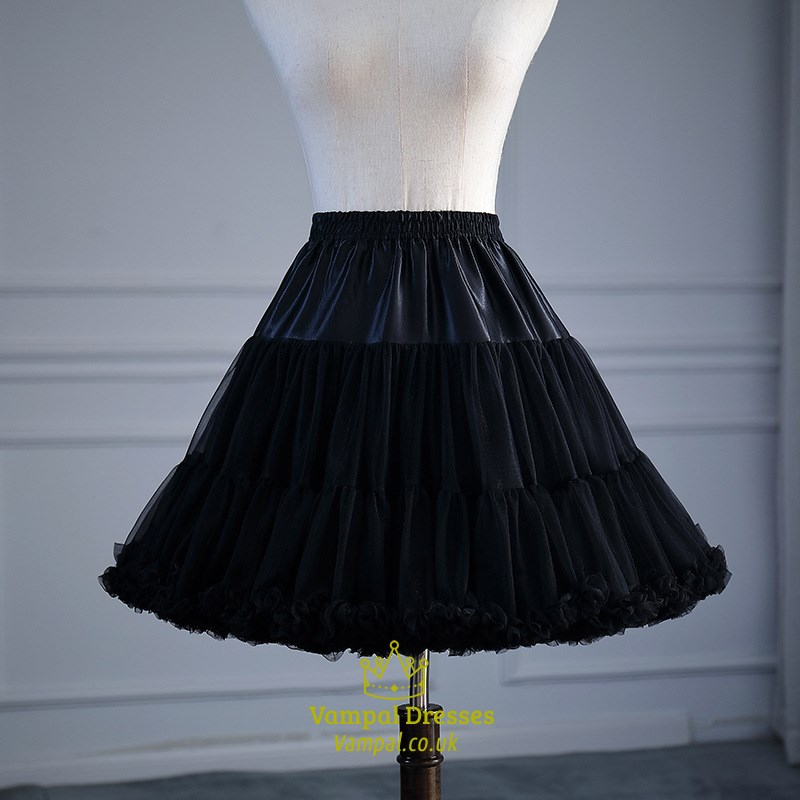 Lolita Cosplay kurzer verstellbarer Petticoat