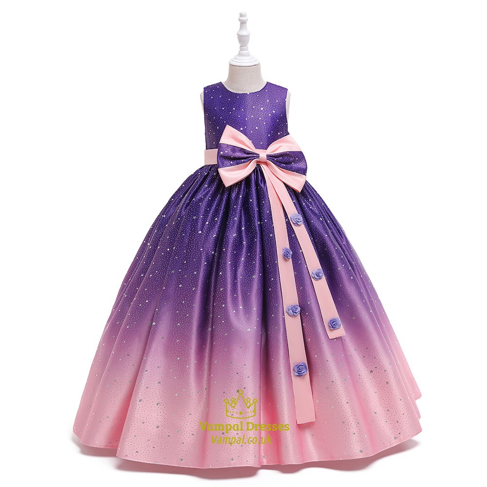 Crystal Butterfly Sequin Tutu Dress For Girls