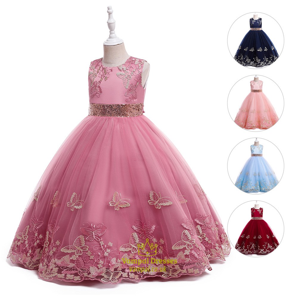 Latest Design 3-8 Years Old Girl Dress Teenage Birthday Party Dress