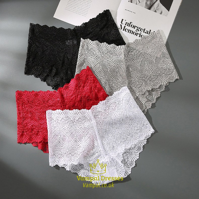 Lace Boxer Panties For Women Plus Size