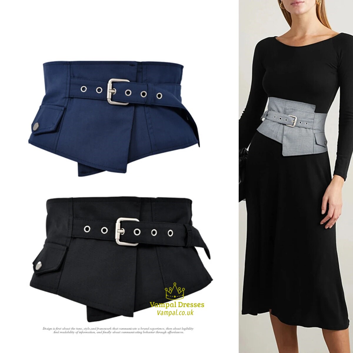 Damen Breite Taillen-Cover-Up-Gürtel: Schnür-Eleganz
