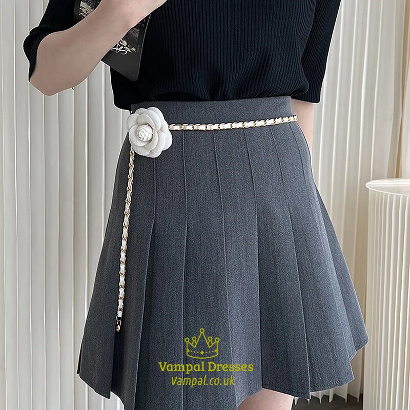 Camellia Waist Chain For Elegant Outfit Styling