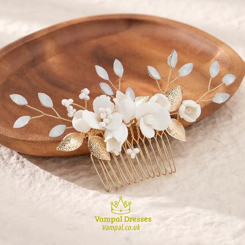Rhinestone Bridal Hair Combs For Wedding And Bridesmaid