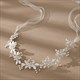 handcrafted Floral Vine Headband For Brides And Special Occasions
