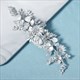 Golden Floral Bridal Hair Clip For Weddings