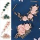 Floral Headband Vintage Rose Tiara For Brides And Ladies