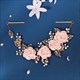 Floral Headband Vintage Rose Tiara For Brides And Ladies