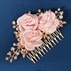 Floral Headband Vintage Rose Tiara For Brides And Ladies
