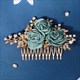 Floral Headband Vintage Rose Tiara For Brides And Ladies