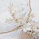 Ceramic Flower Hair Accessories For Bridal