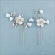 Ceramic Flower Hair Accessories For Bridal