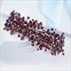 Handgefertigte Strass-Braut-Tiara und Krone für Hochzeit