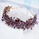 Handgefertigte Strass-Braut-Tiara und Krone für Hochzeit