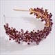 Handgefertigte Strass-Braut-Tiara und Krone für Hochzeit