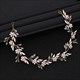 crystal Flower Headband - Bridal Jewelry