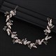 crystal Flower Headband - Bridal Jewelry