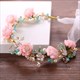 Crystal Pearl Hair Vine Tiara For Brides And Special Occasions