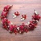 Crystal Pearl Hair Vine Tiara For Brides And Special Occasions