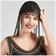 captivating Beaded Cap Headpiece: A Dance Of Elegance