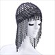 captivating Beaded Cap Headpiece: A Dance Of Elegance
