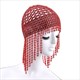 captivating Beaded Cap Headpiece: A Dance Of Elegance