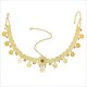 Floral Pendant Rhinestone Headband