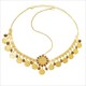 Floral Pendant Rhinestone Headband