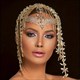 tassel Leaf And Rhinestone Head Chain: Exquisite & Luxurious