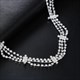 Wavy Bling Forehead Chain Headband - Bohemian Bridal Hair Jewelry