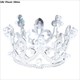 (Mini Crown Cake Topper For Kids - Silver/Gold/Color Variations)