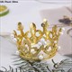 (Mini Crown Cake Topper For Kids - Silver/Gold/Color Variations)