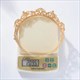black Alloy Rhinestone King/Queen Crown For Celebrations And Costume Play