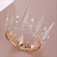 Luxus Strass Krone Tiara für Damen-Hochzeiten