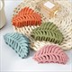 leaf Shape Hair Claw: Stylish Hair Styling Tool For Women