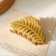 leaf Shape Hair Claw: Stylish Hair Styling Tool For Women