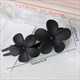 Retro Frosted Flower Hair Accessories For Elegant Hairstyles