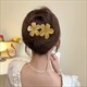 Retro Frosted Flower Hair Accessories For Elegant Hairstyles