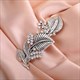 Vintage Strass Blatt Haaraccessoires Braut Hochzeit