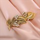 Vintage Strass Blatt Haaraccessoires Braut Hochzeit