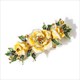 Purple Rose Crystal Flower Spring Hairpin – Vintage Elegance