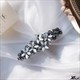 Crystal Flower Spring Hairpin Korean Elegance For Women