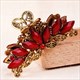Retro Rhinestone Ponytail Hair Accessory For Women
